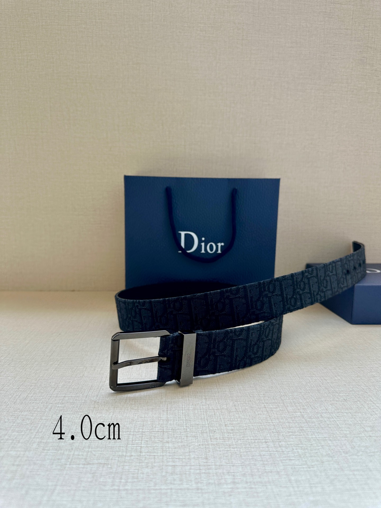 Dior Men Belt Width 4cm
