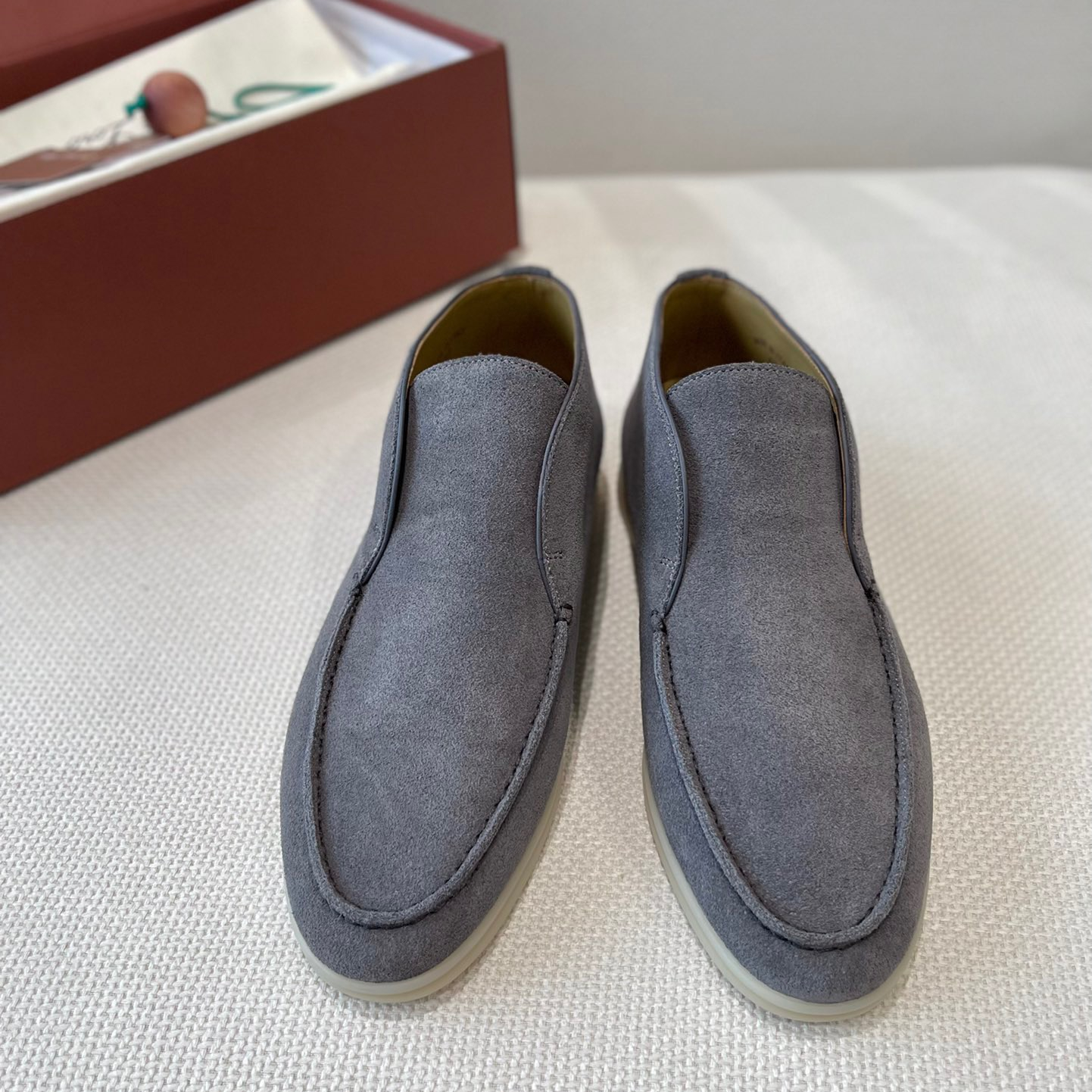 Loro Piana Unisex Loafers High Top Size 36-45