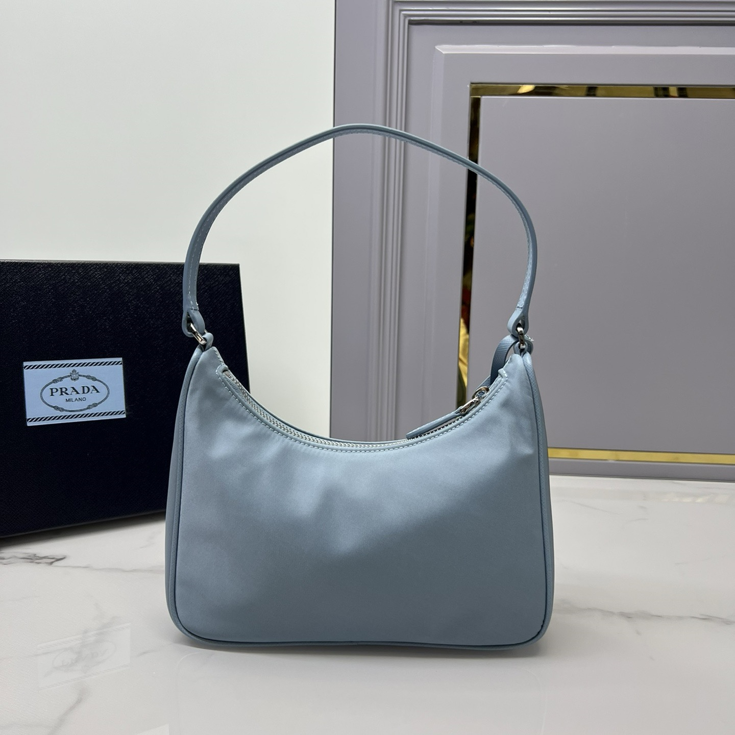 Prada 1NE204 Redition 2005 Women Bags 22*18*6.5cm