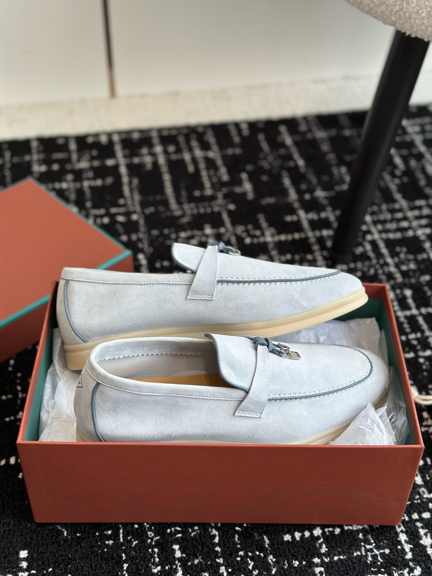 Loro Piana Unisex Loafers Size 36-45