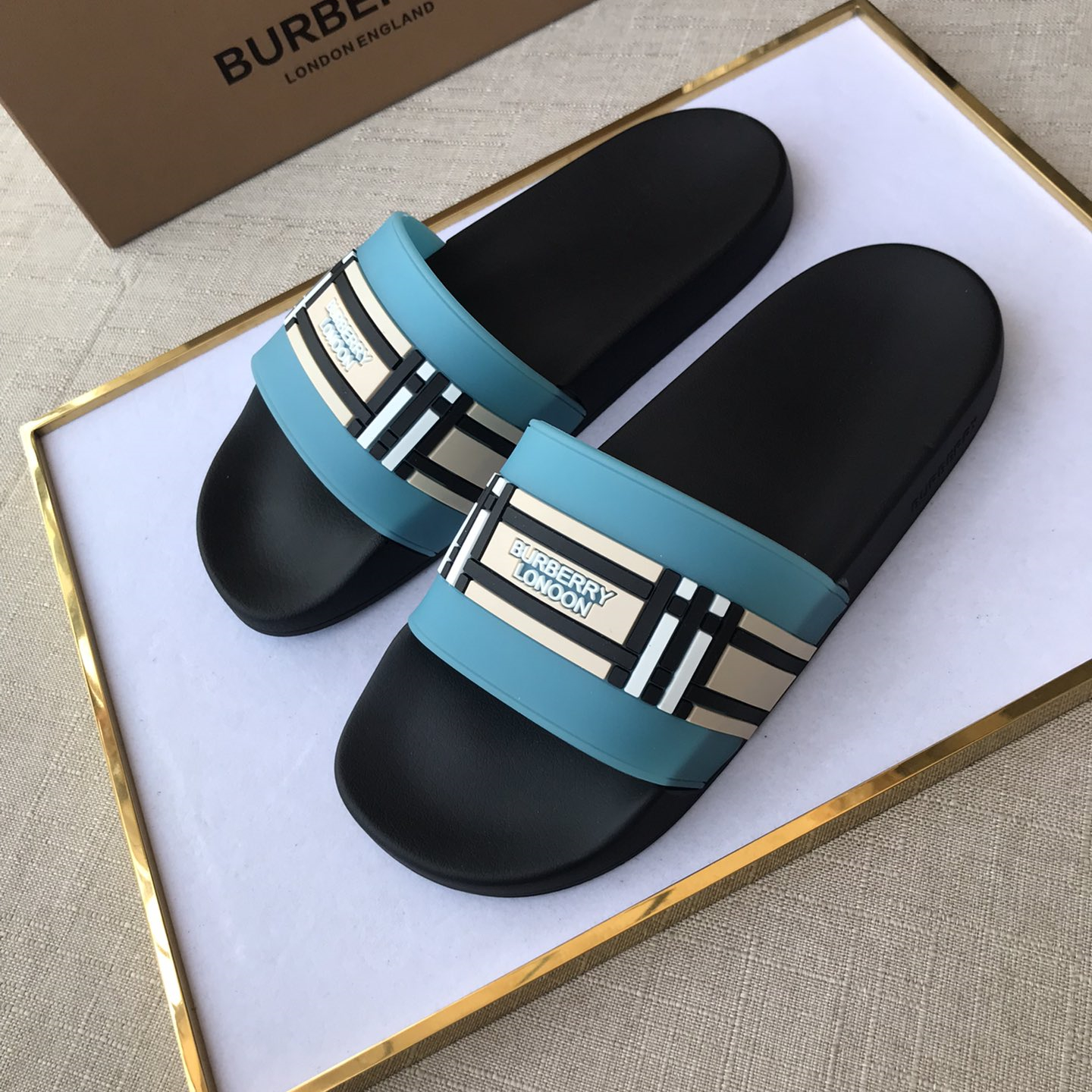 Burberry Mens Women Sandals Gr. 36-46