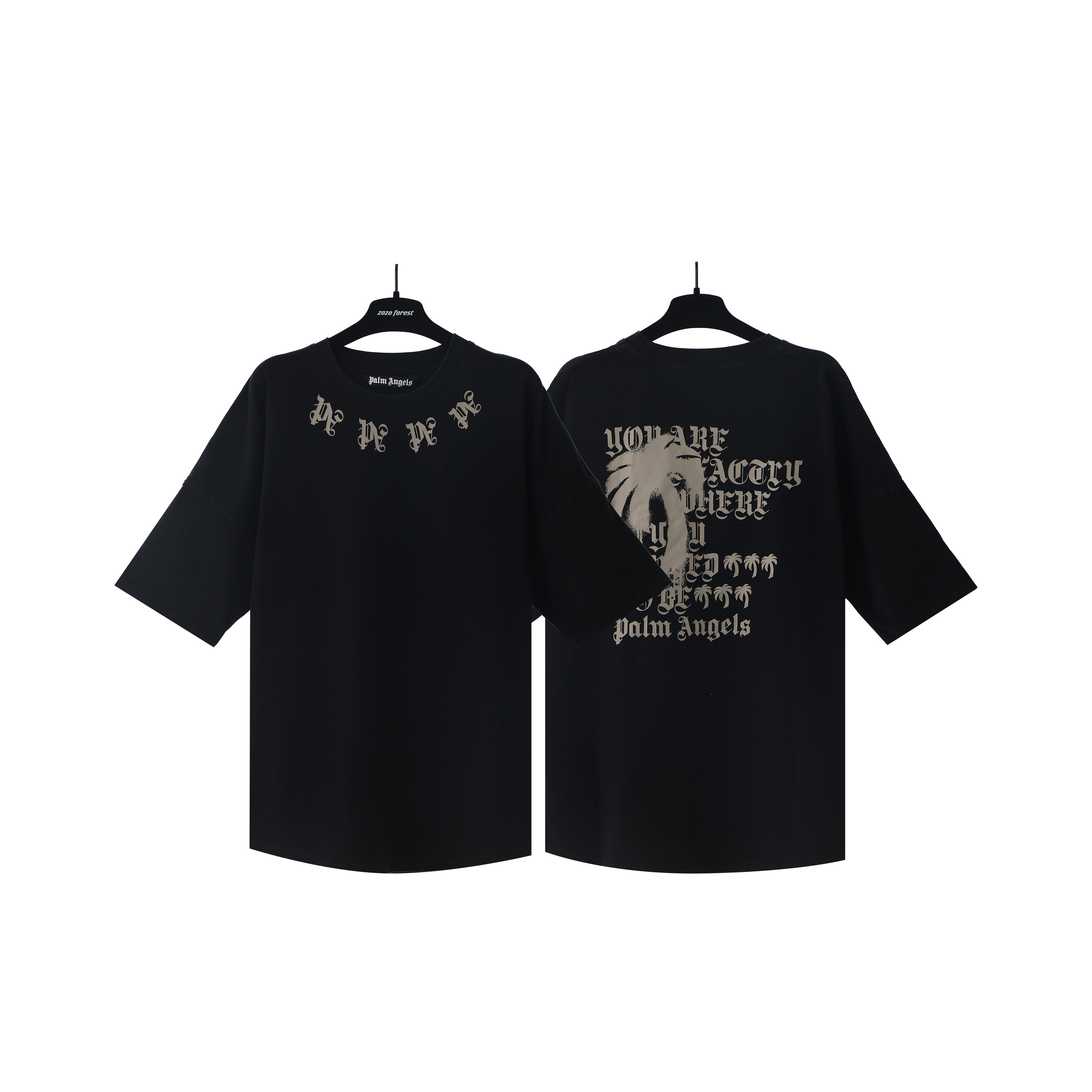 Palm Angels Unisex T Shirt Size S-XL