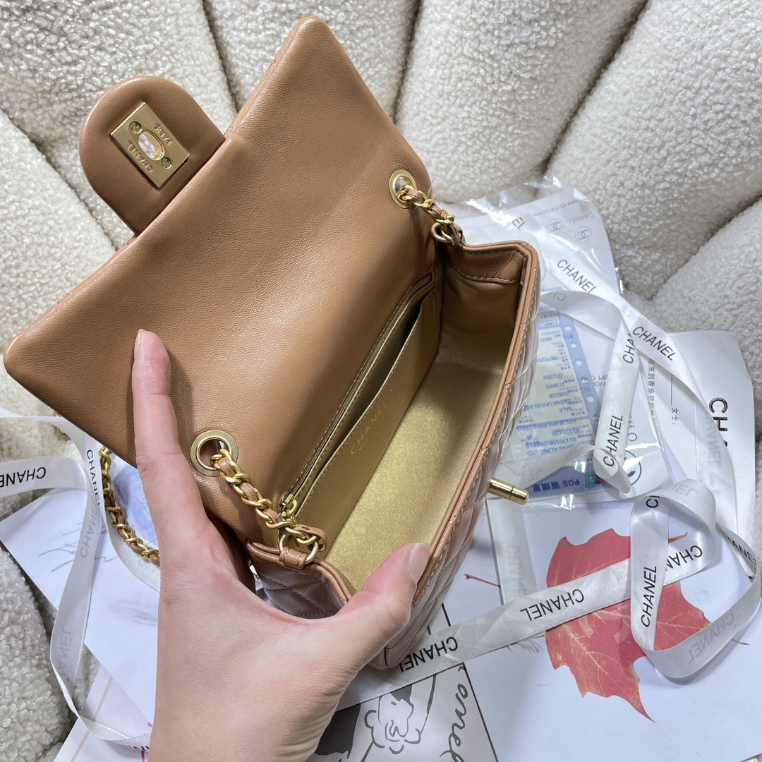 Chanel AS1787 Shoulder Bags Sheepskin 20cm