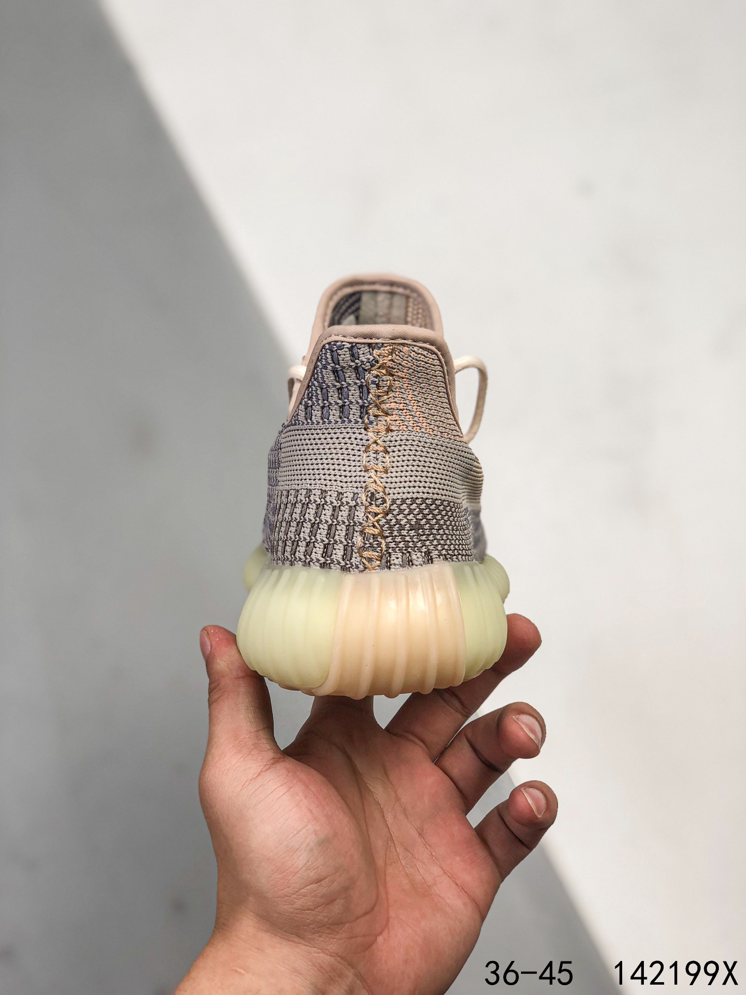 Yeezy 350 Boost 350 V2 Mens/Women Sneakers Shoes Light Yellow2 36 - 45