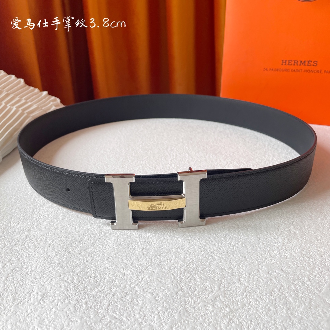 Hermes Men Belt Width 3.8cm