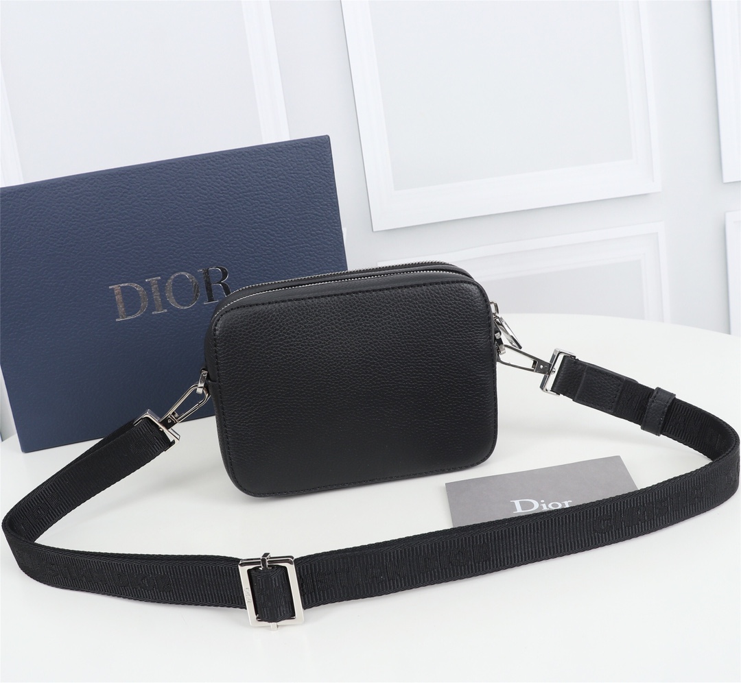 Dior Mens Shoulder Bags 17*12.5*5cm
