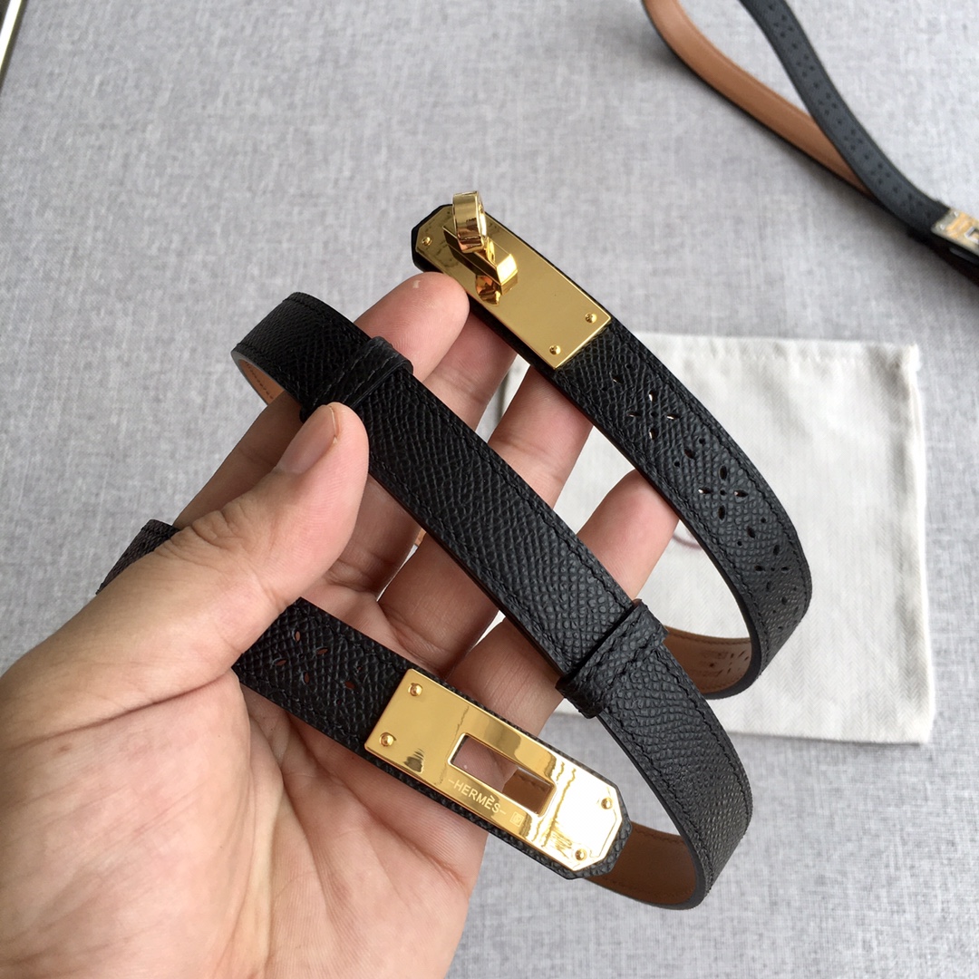 Hermes Kelly Women Belt Width 1.8cm