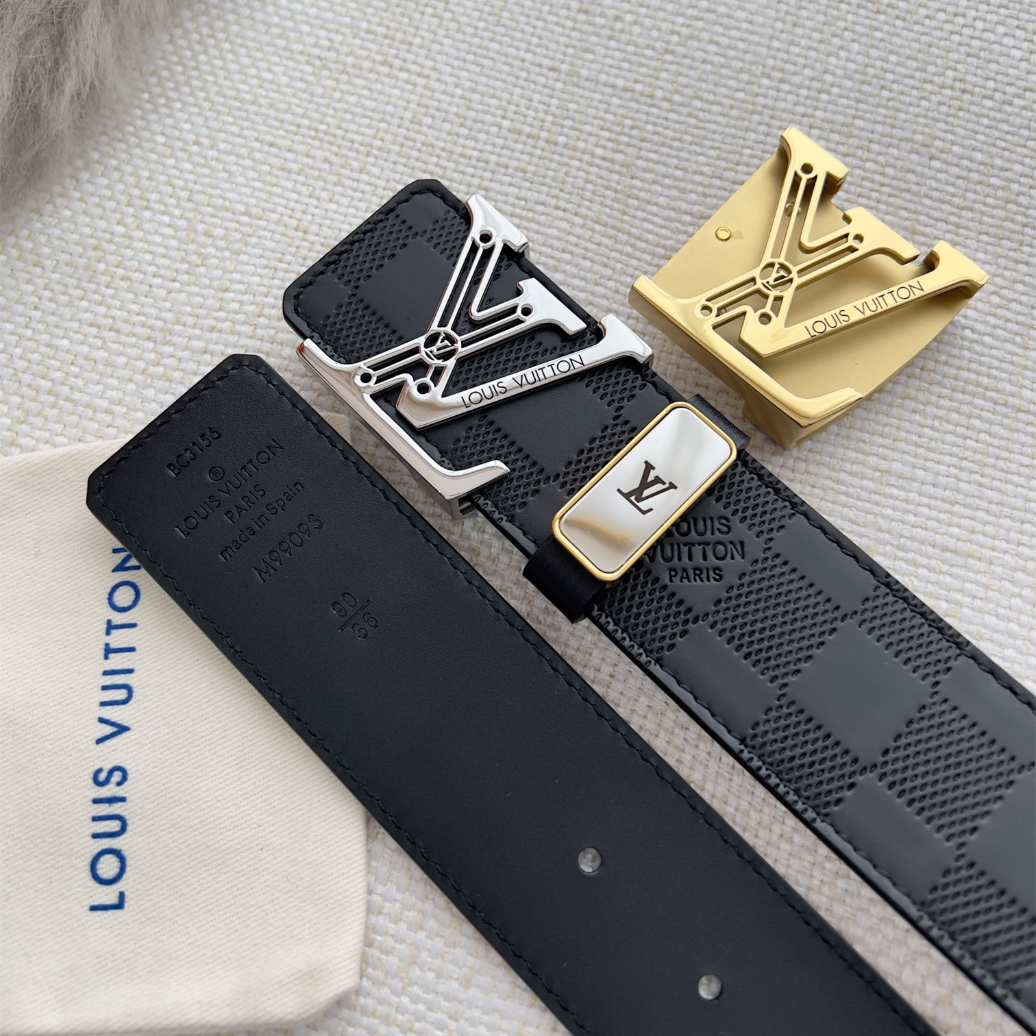 Louis Vuitton Men Belt Width 3.8cm