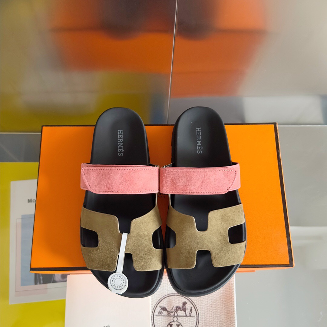Hermes chypre Slippers Size 36-45