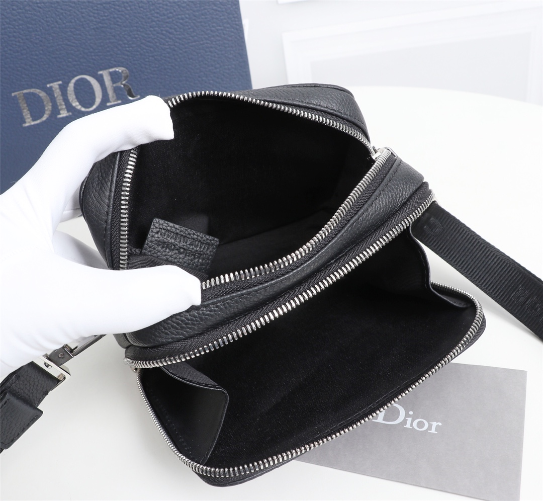 Dior Mens Shoulder Bags 17*12.5*5cm