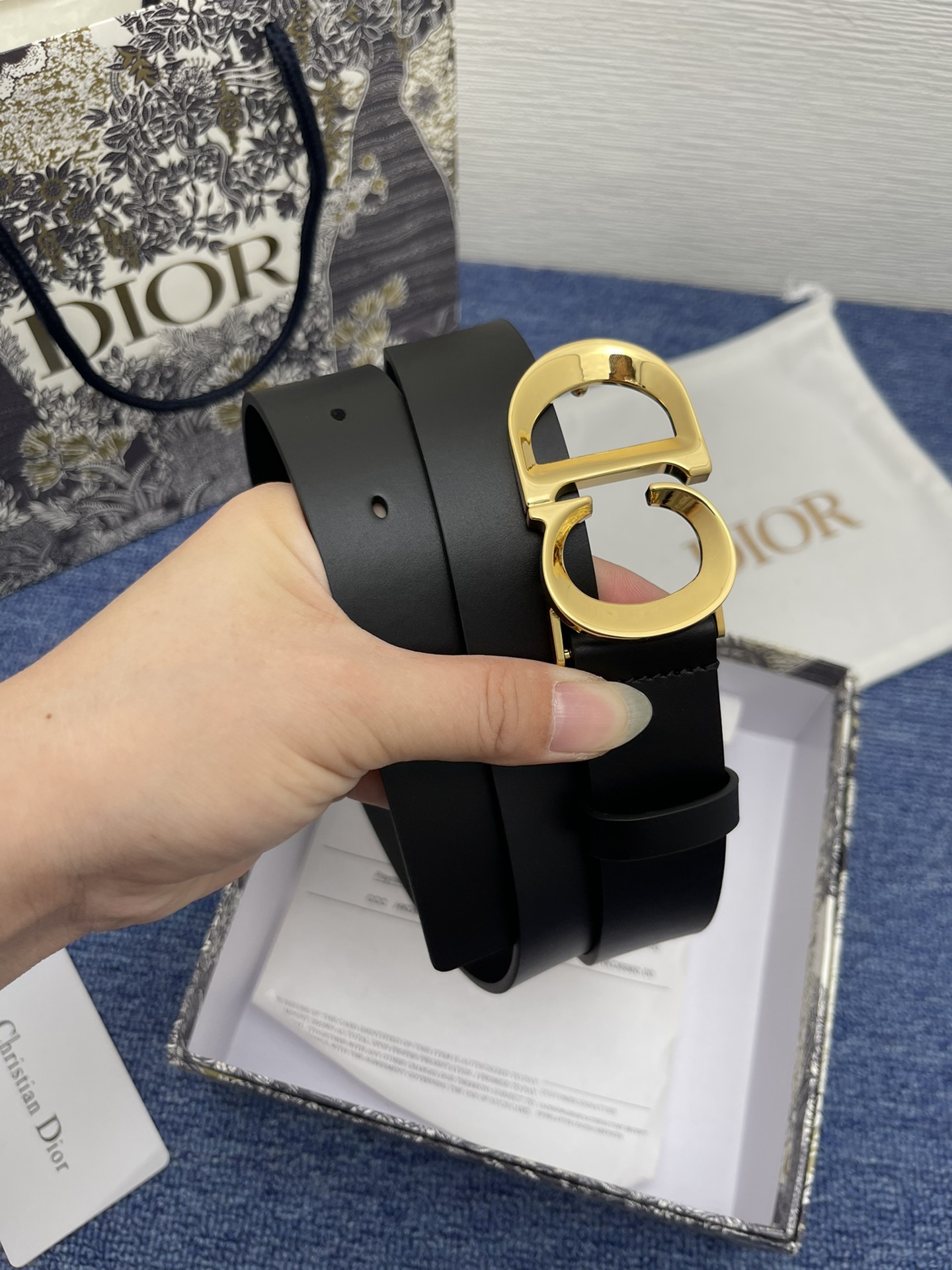 Dior Women Belt Width 3cm