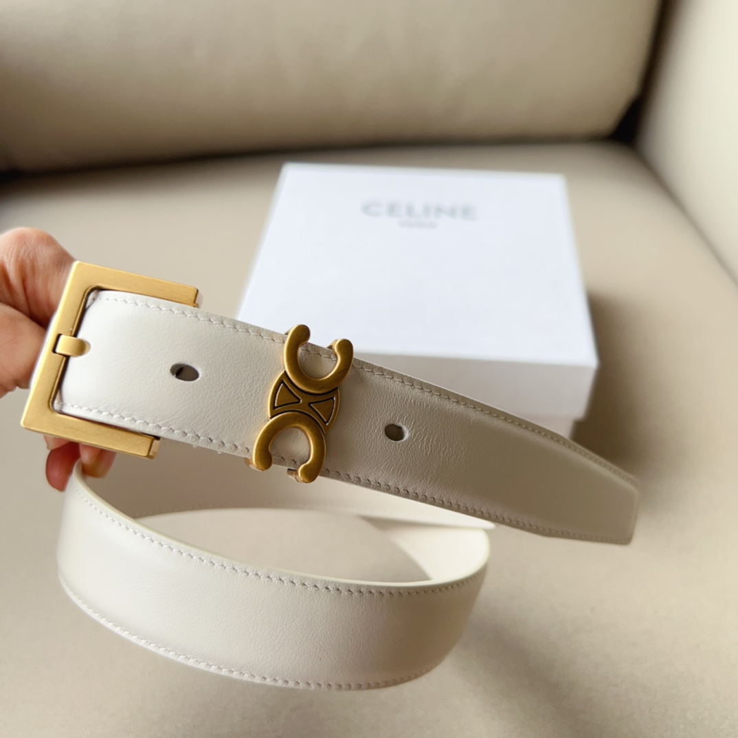 Celine Women Belt Width 3cm