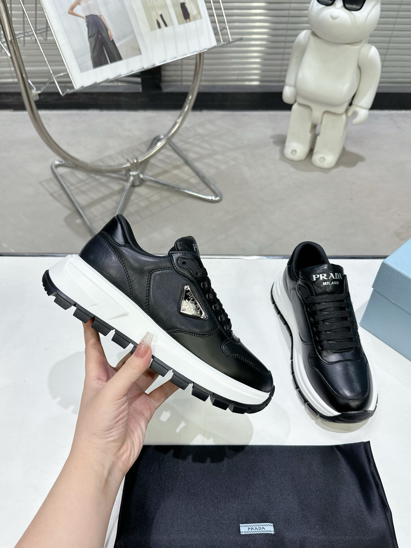 Prada 2024 New Leather sneaker Size 36-45