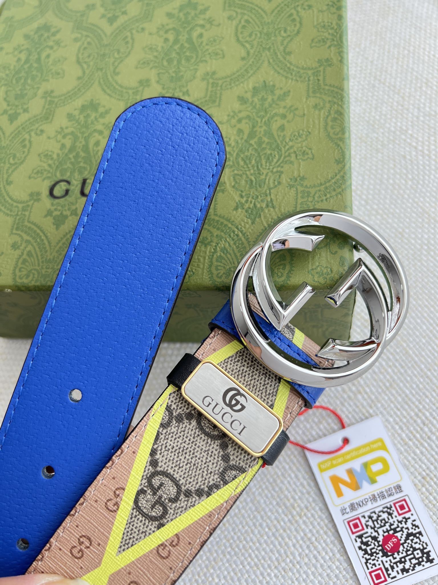 Gucci Men Belt Width 3.8cm