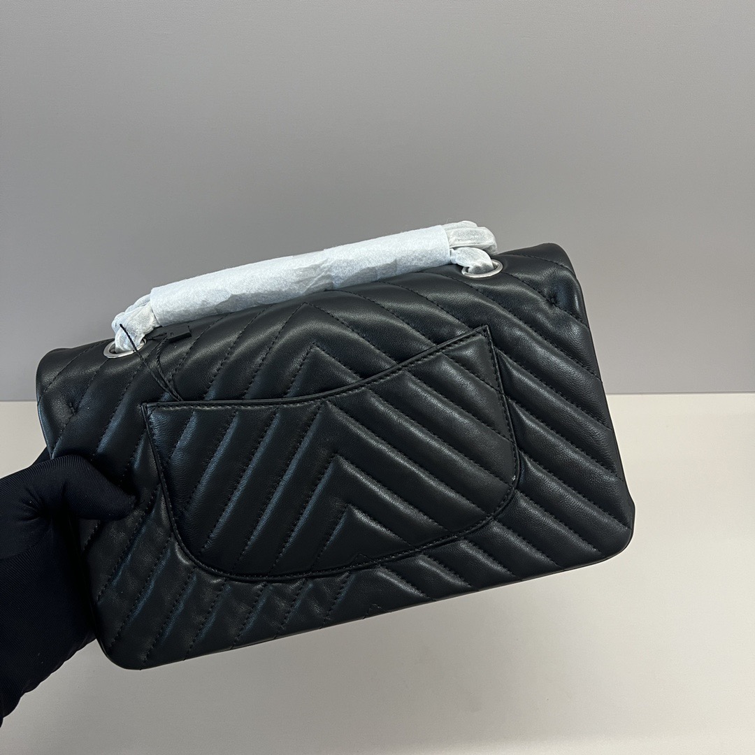 Chanel CF1112 Shoulder Bags Sheepskin 25cm