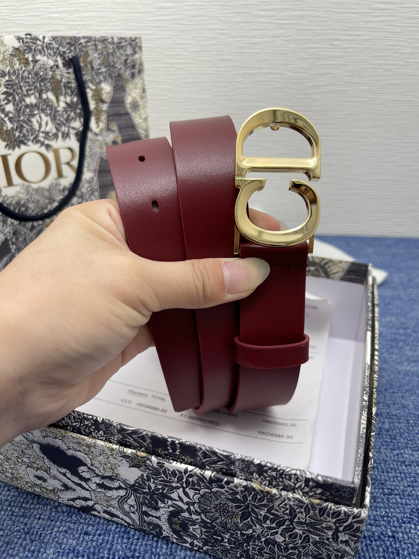 Dior Women Belt Width 3cm