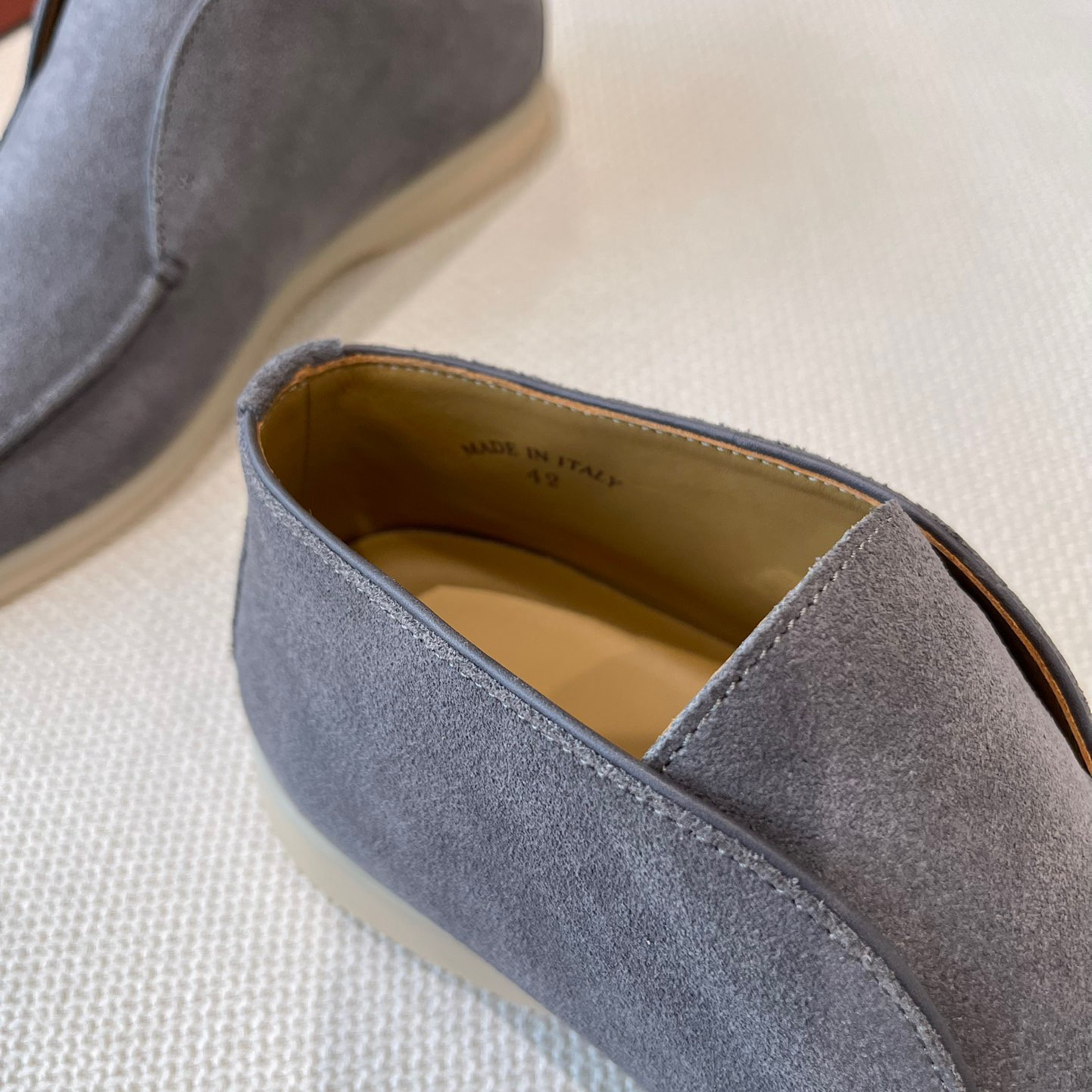 Loro Piana Unisex Loafers High Top Size 36-45