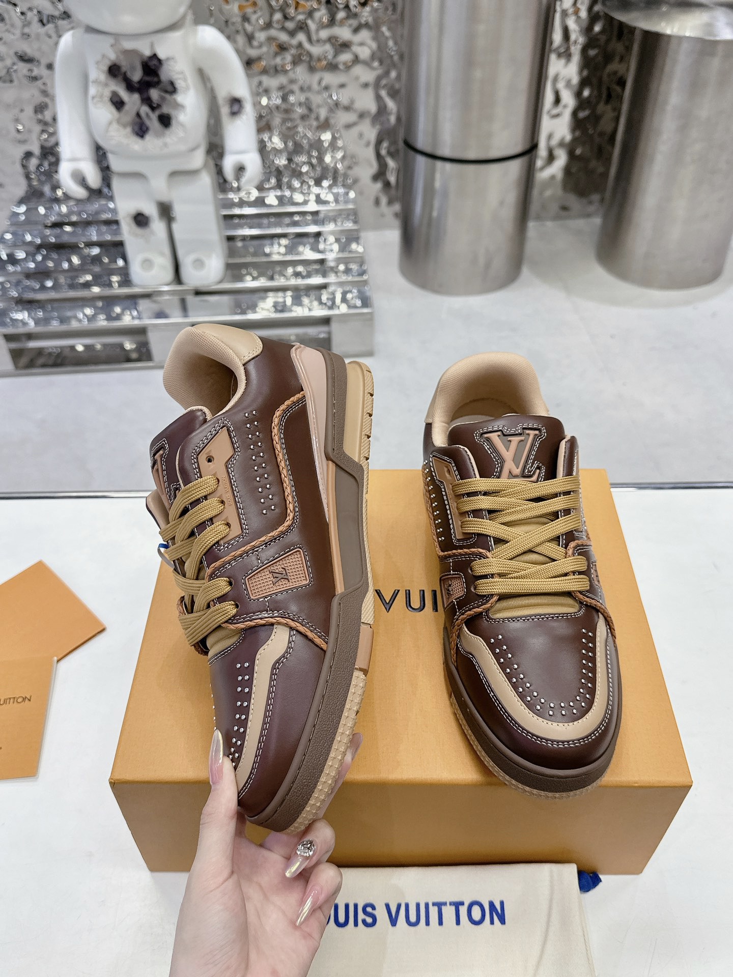 Louis Vuitton LV Trainer Maxi Sneaker Size 36-46