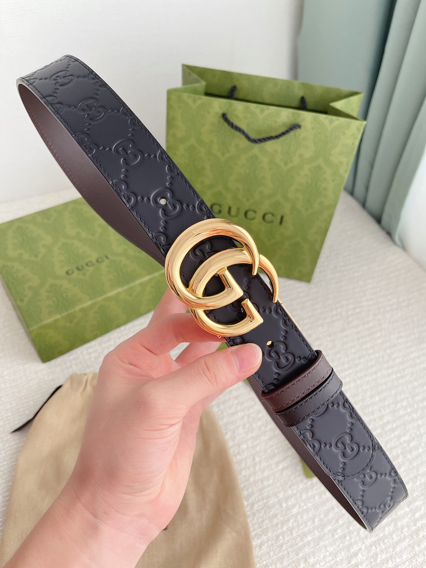 Gucci Men Belt Width 3.8cm