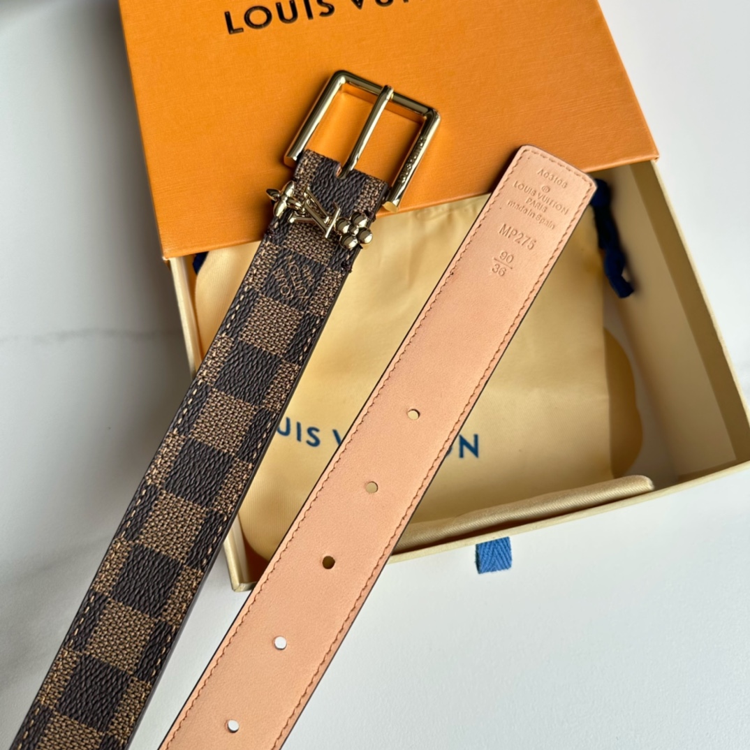 Louis Vuitton Women Belt Width 3cm