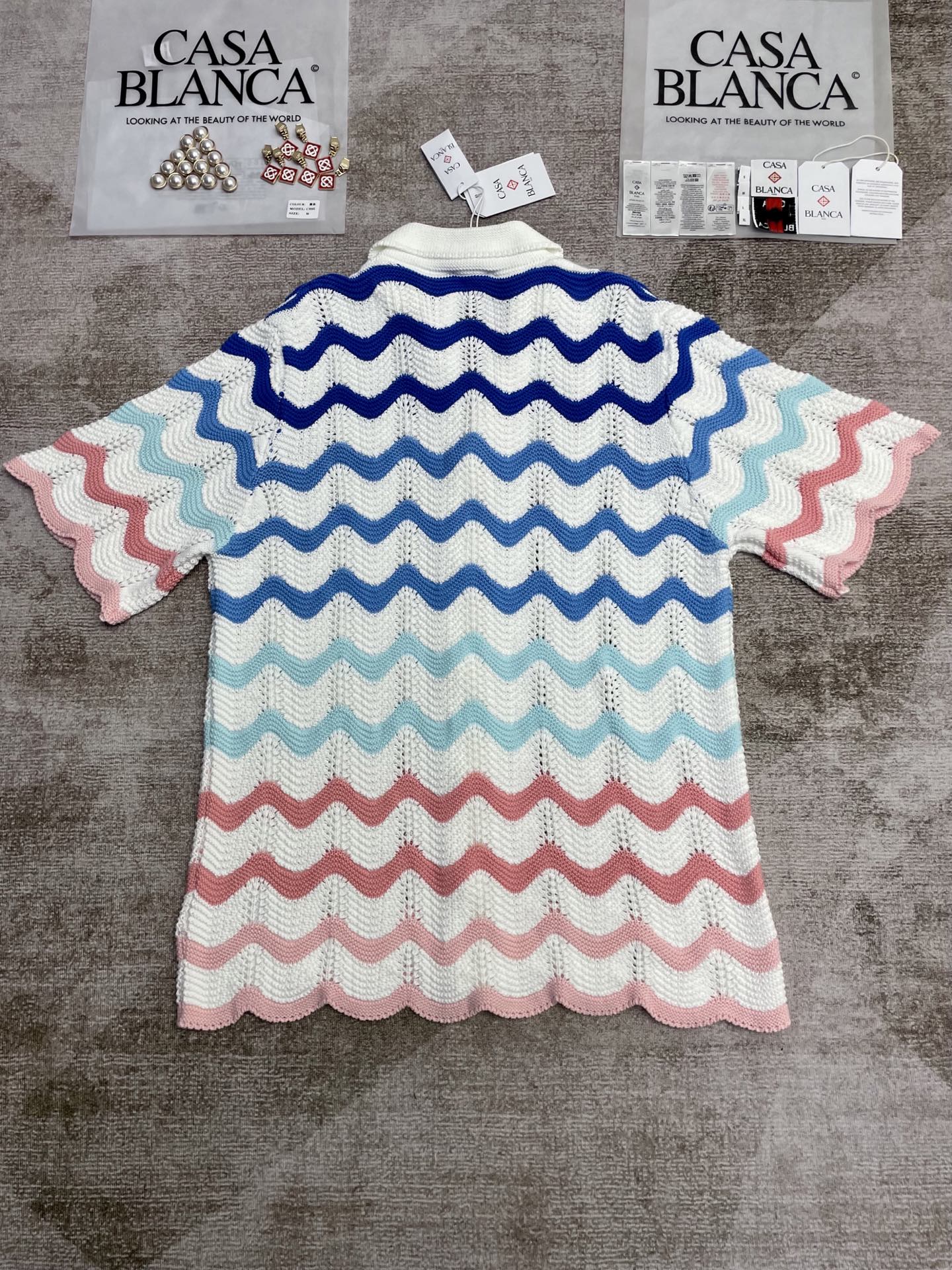 Casablanca Polo Shirt Size S-XL