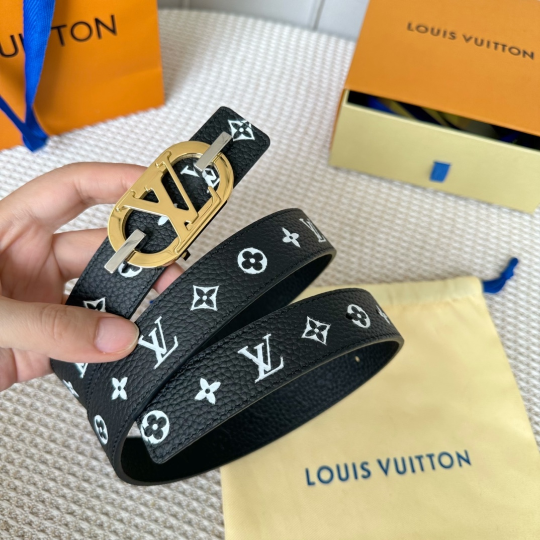 Louis Vuitton Women Belt Width 3cm