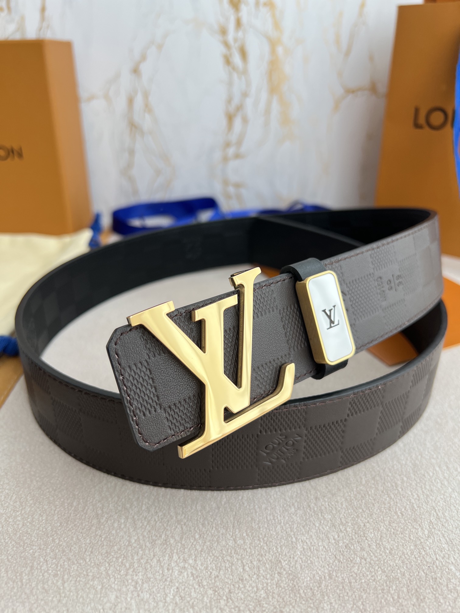 Louis Vuitton Men Belt Width 3.8cm
