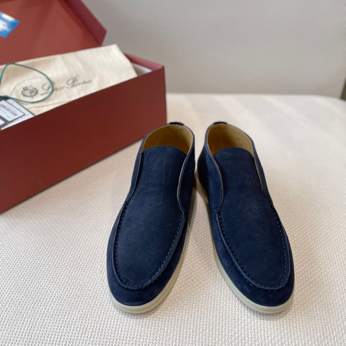 Loro Piana Unisex Loafers High Top Size 36-45