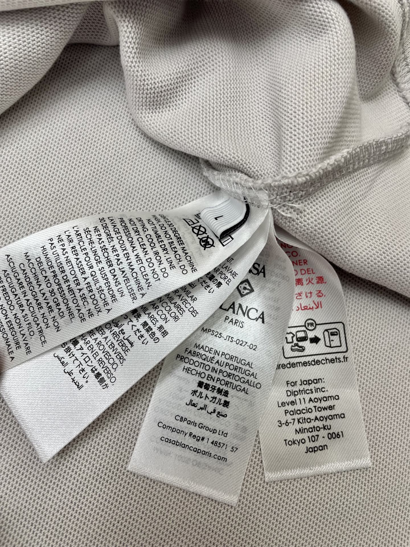 Casablanca T Shirt Size S-XL