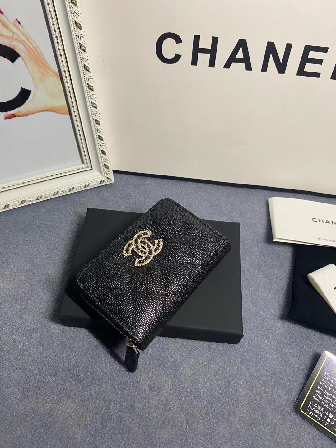 Chanel Card Holder Size 11*7*2cm