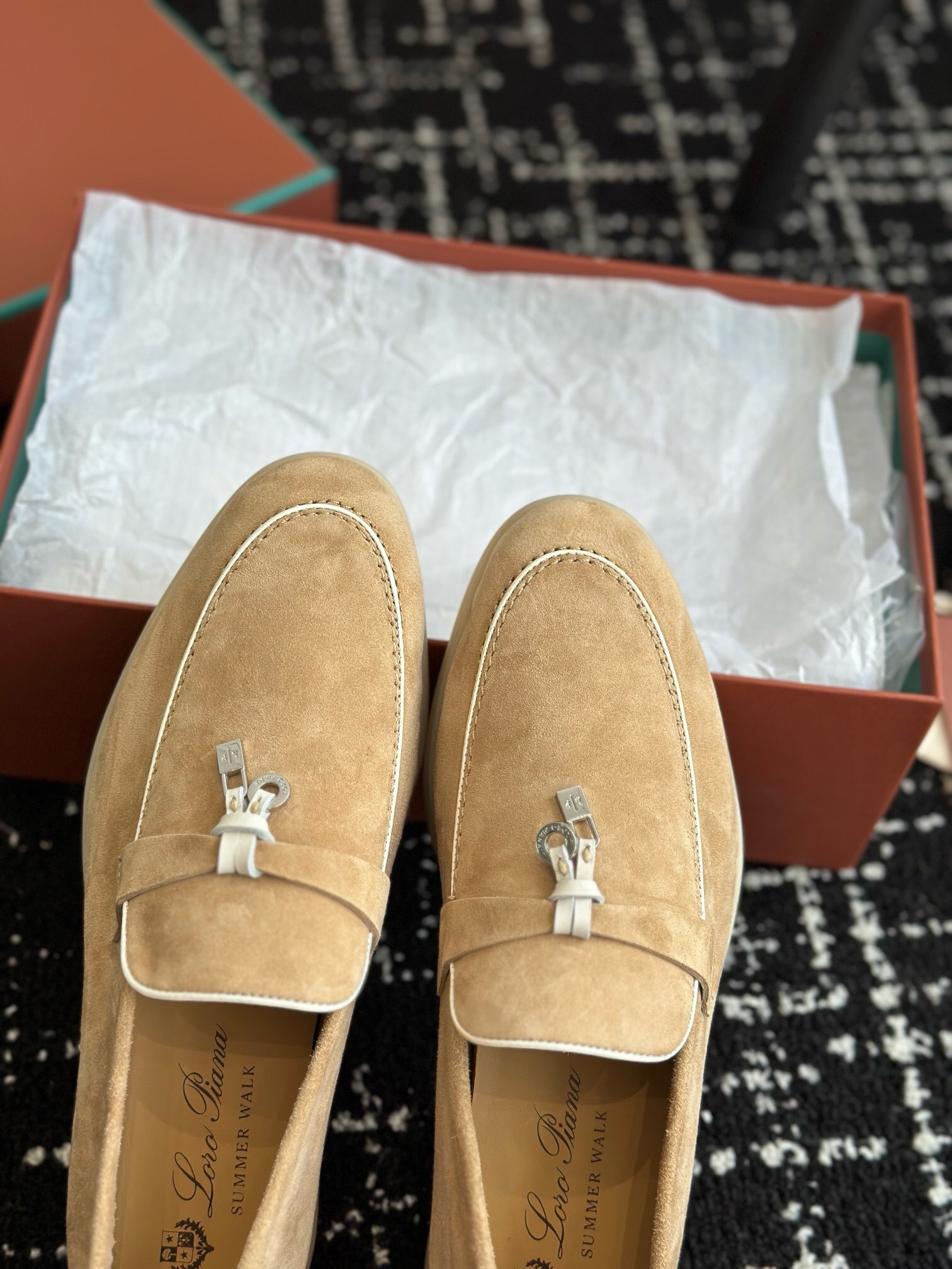 Loro Piana Unisex Loafers Size 36-45