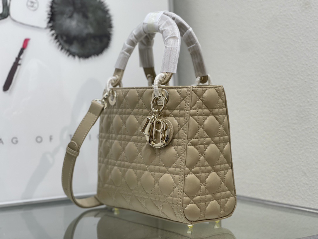 Dior Lady Women Shoulder Bags 24*20*11cm