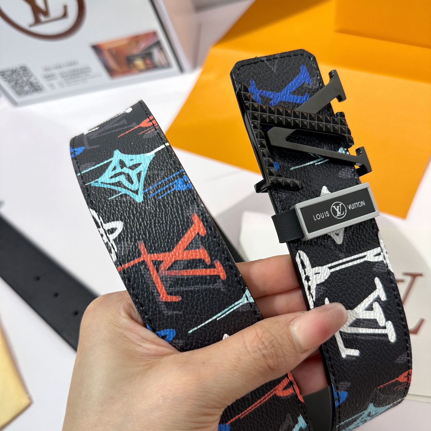 Louis Vuitton Men Belt Width 3.8cm