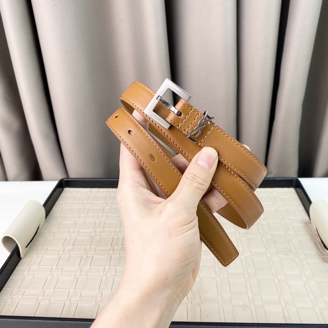 YSL Women Belt Width 2cm