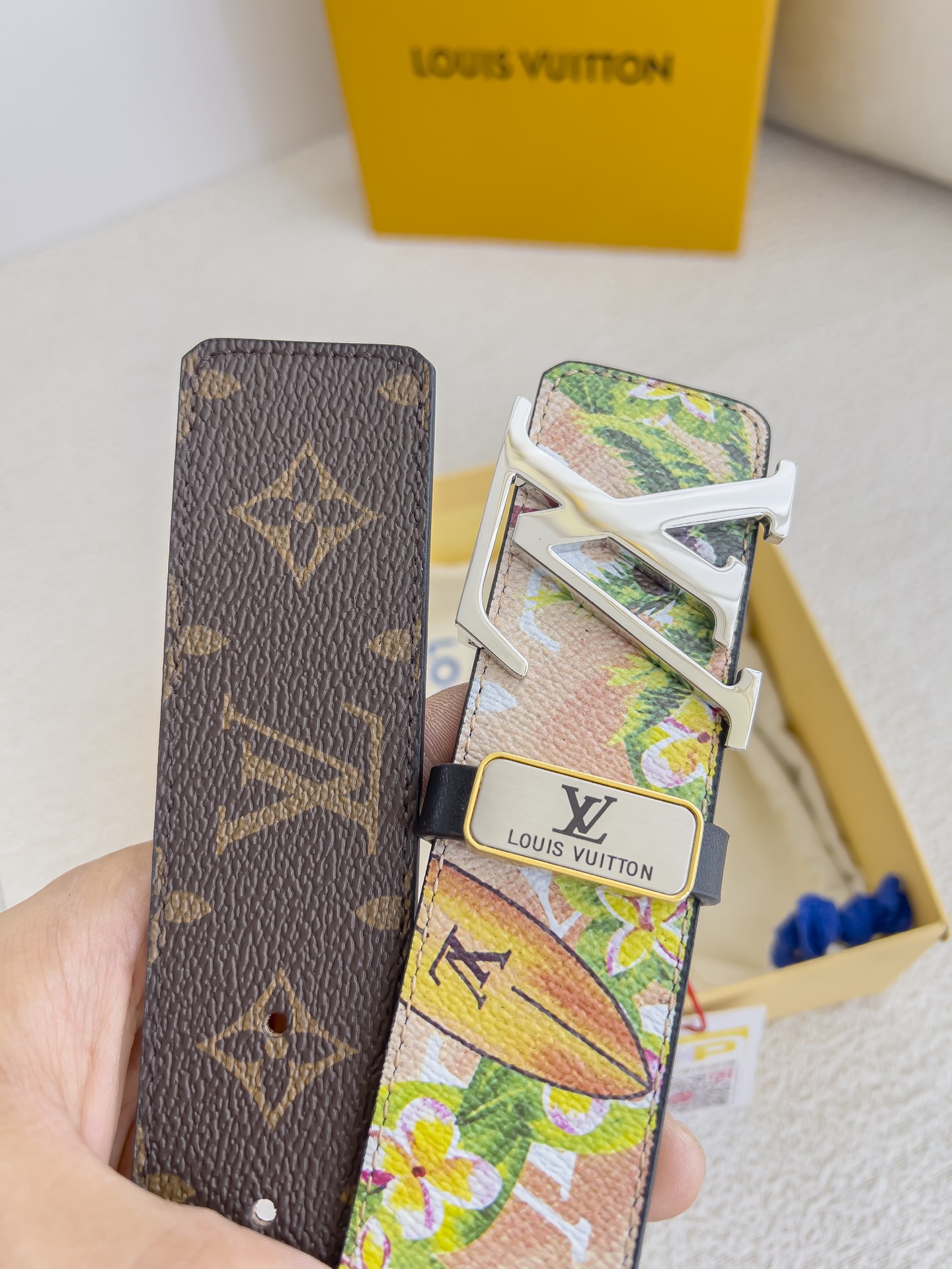 Louis Vuitton Men Belt Width 3.8cm