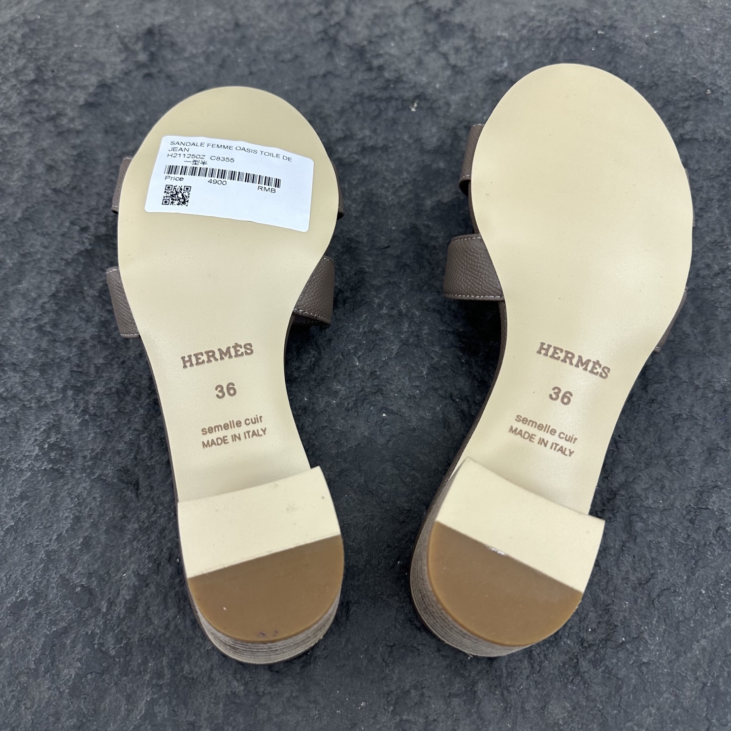 Hermes Oasis Women Sandals Size 35-41