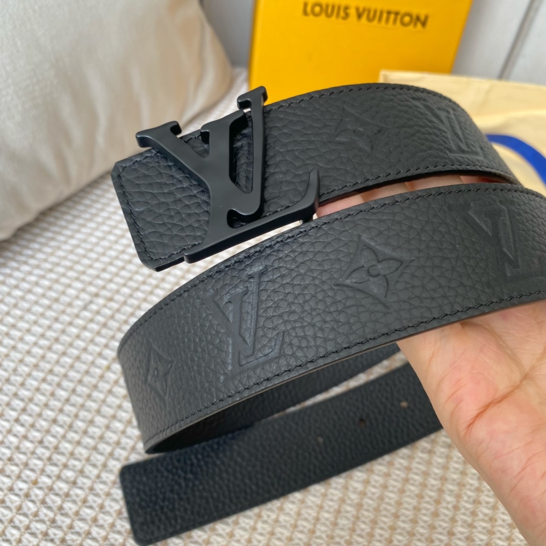 Louis Vuitton Men Belt Width 4cm
