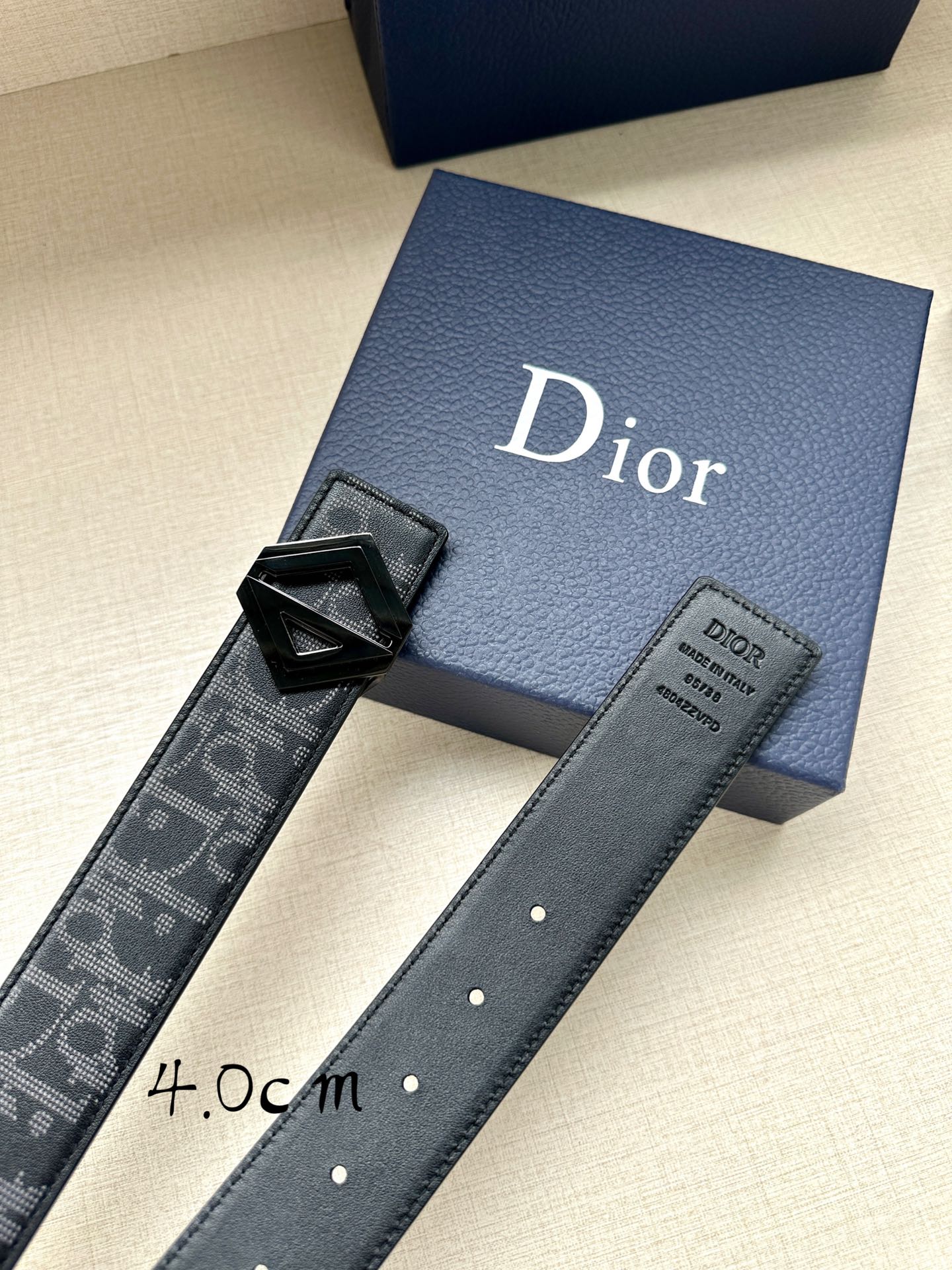 Dior Men Belt Width 4cm
