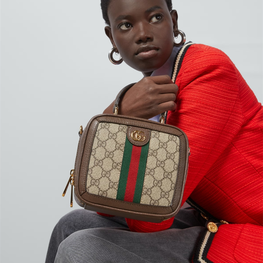 Gucci Ophidia GG Mini Shoulder Bags 17.5*16.5*9.5cm
