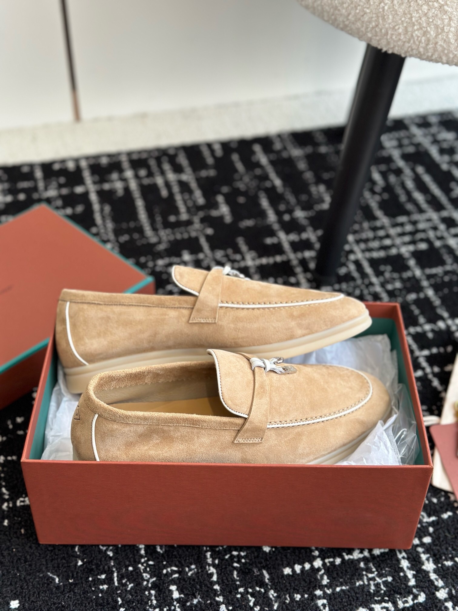 Loro Piana Unisex Loafers Size 36-45