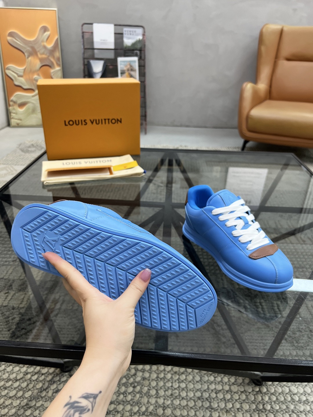 Louis Vuitton Buttersoft Pharrell Williams Monogram Sneaker Size 36-46