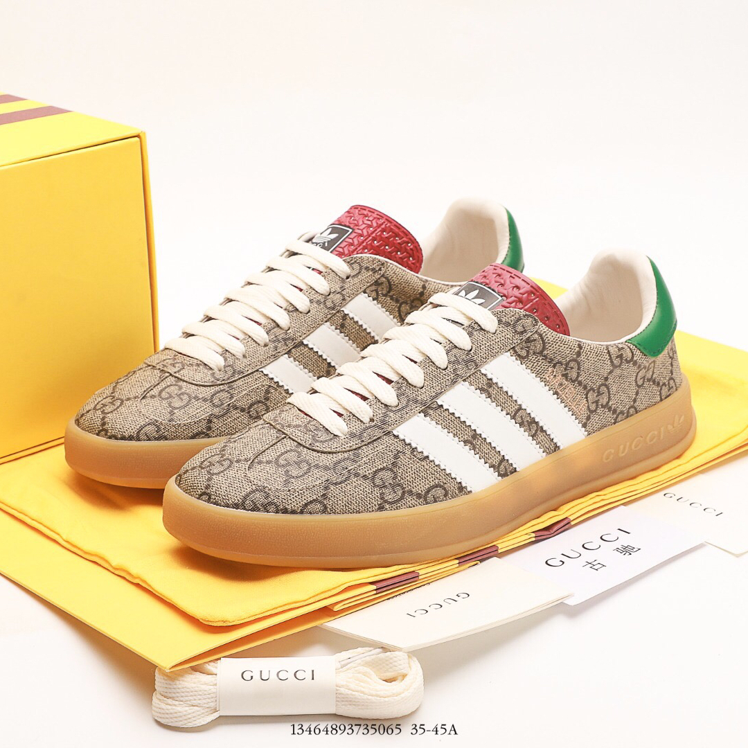 Gucci x Adidas Gazelle Sneaker Size 36-45 4-Color