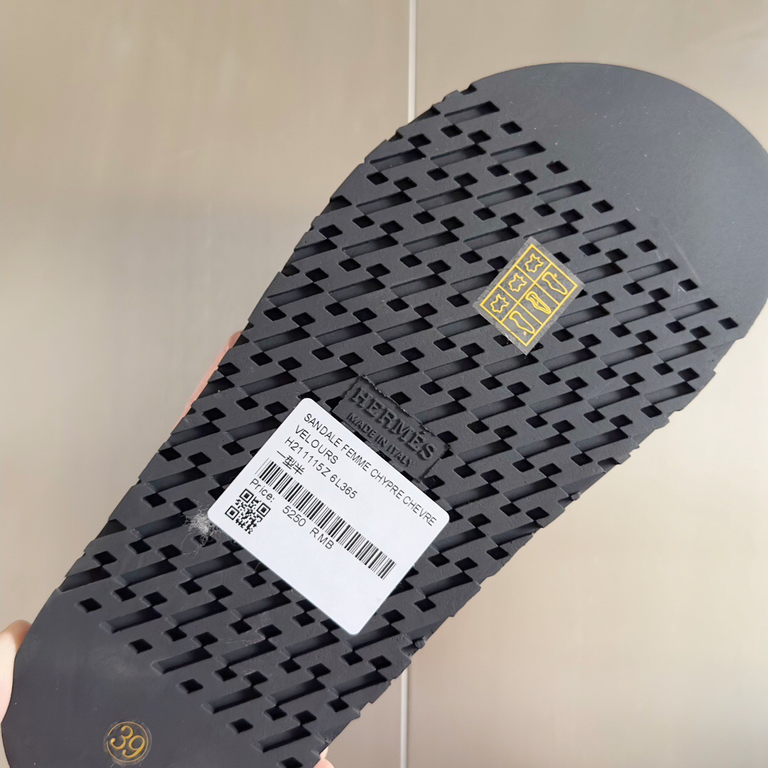 Hermes chypre Slippers Size 36-45