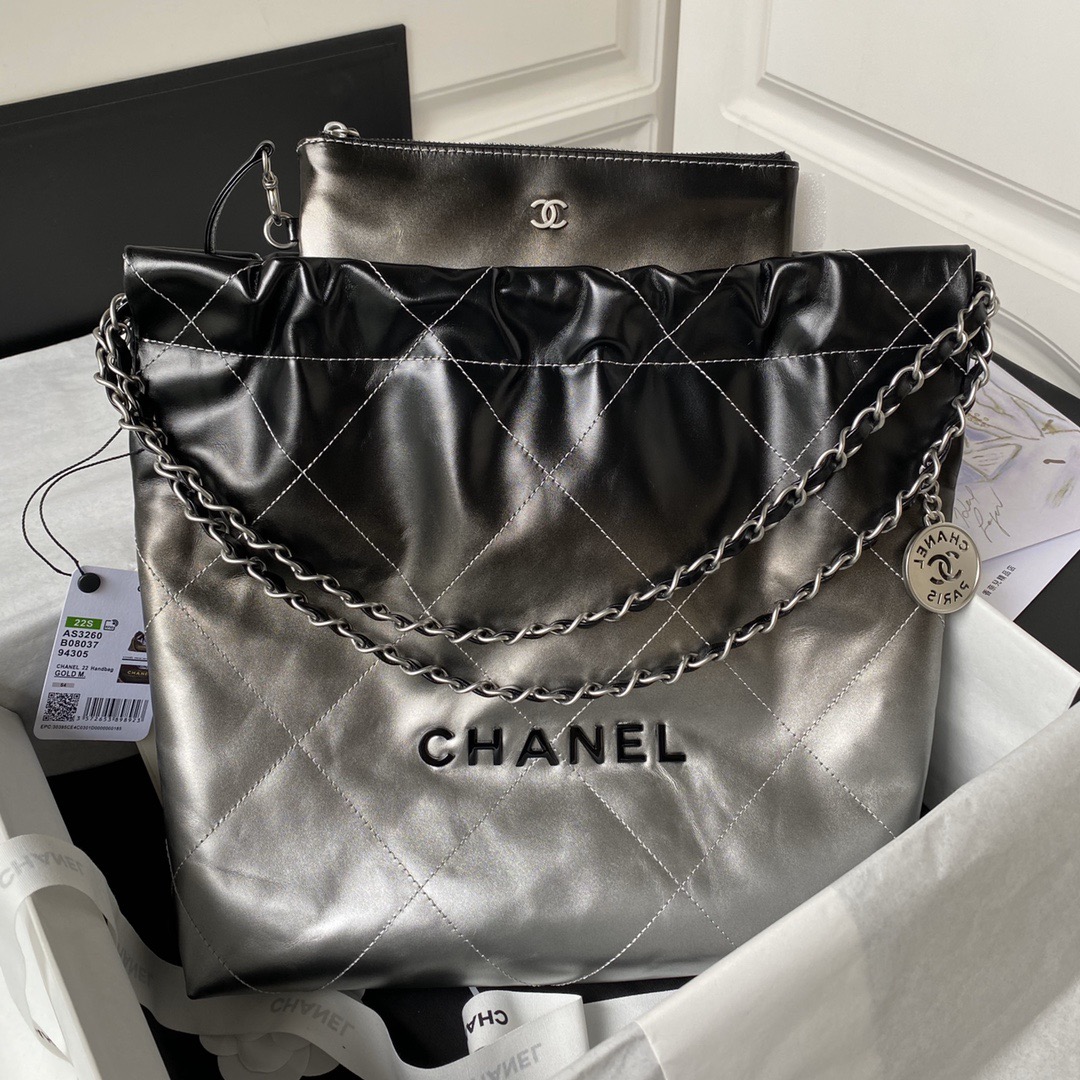 Chanel AS3260 2022ss Shopping Bags 35*37*7cm