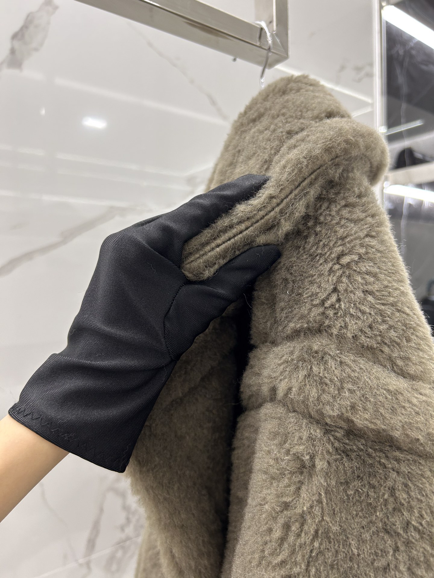 Max Mara Teddy fur Short coat Size XS-M