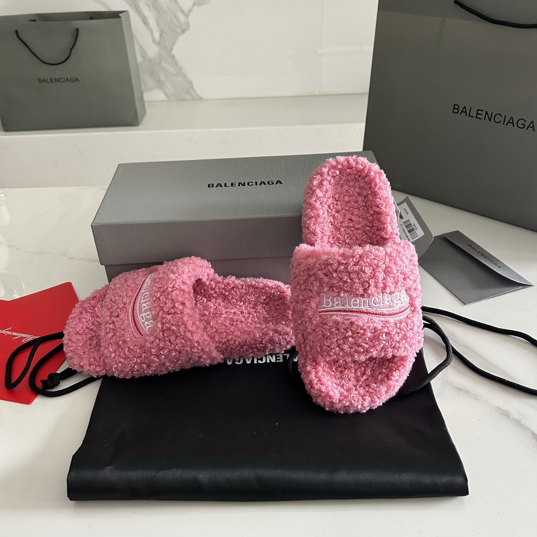 Balenciaga 23FW New Winter Slippers Size 35-41