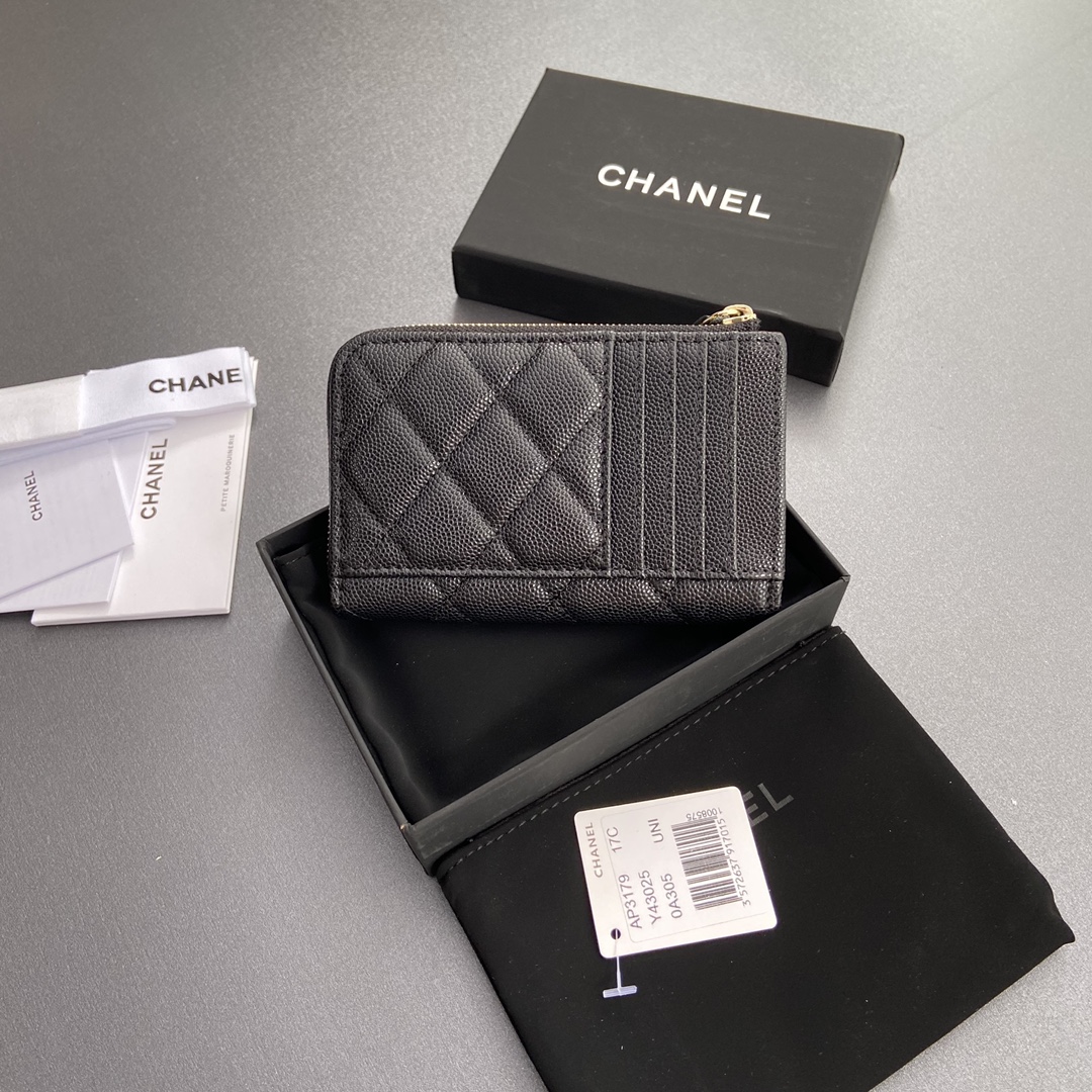 Chanel Card Holder Size 13*9*2cm