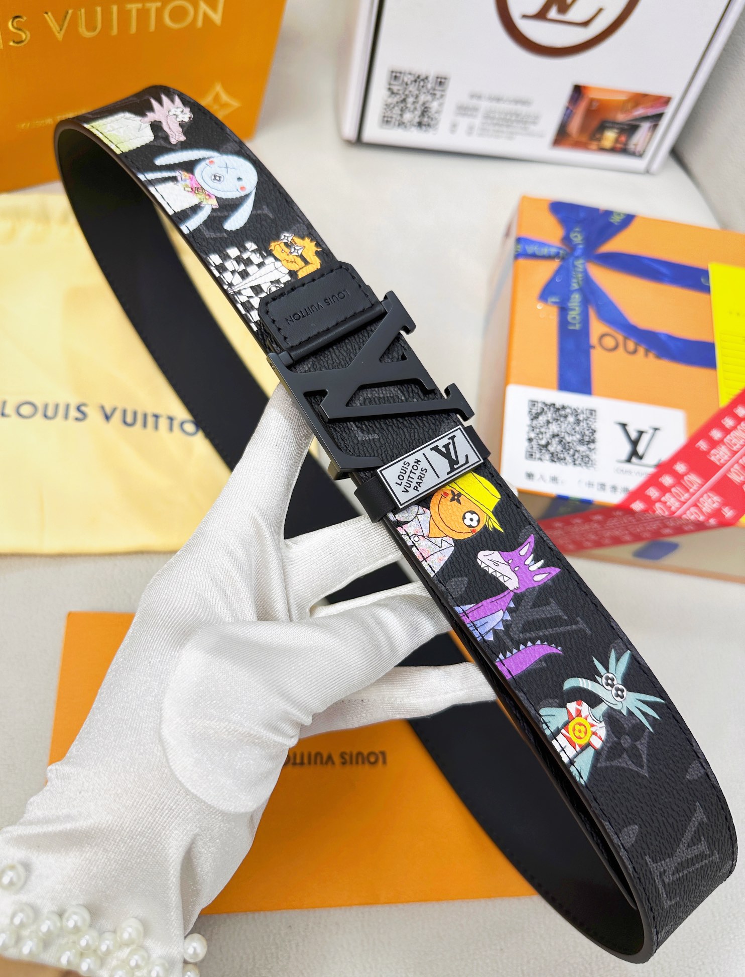 Louis Vuitton Men Belt Width 3.8cm