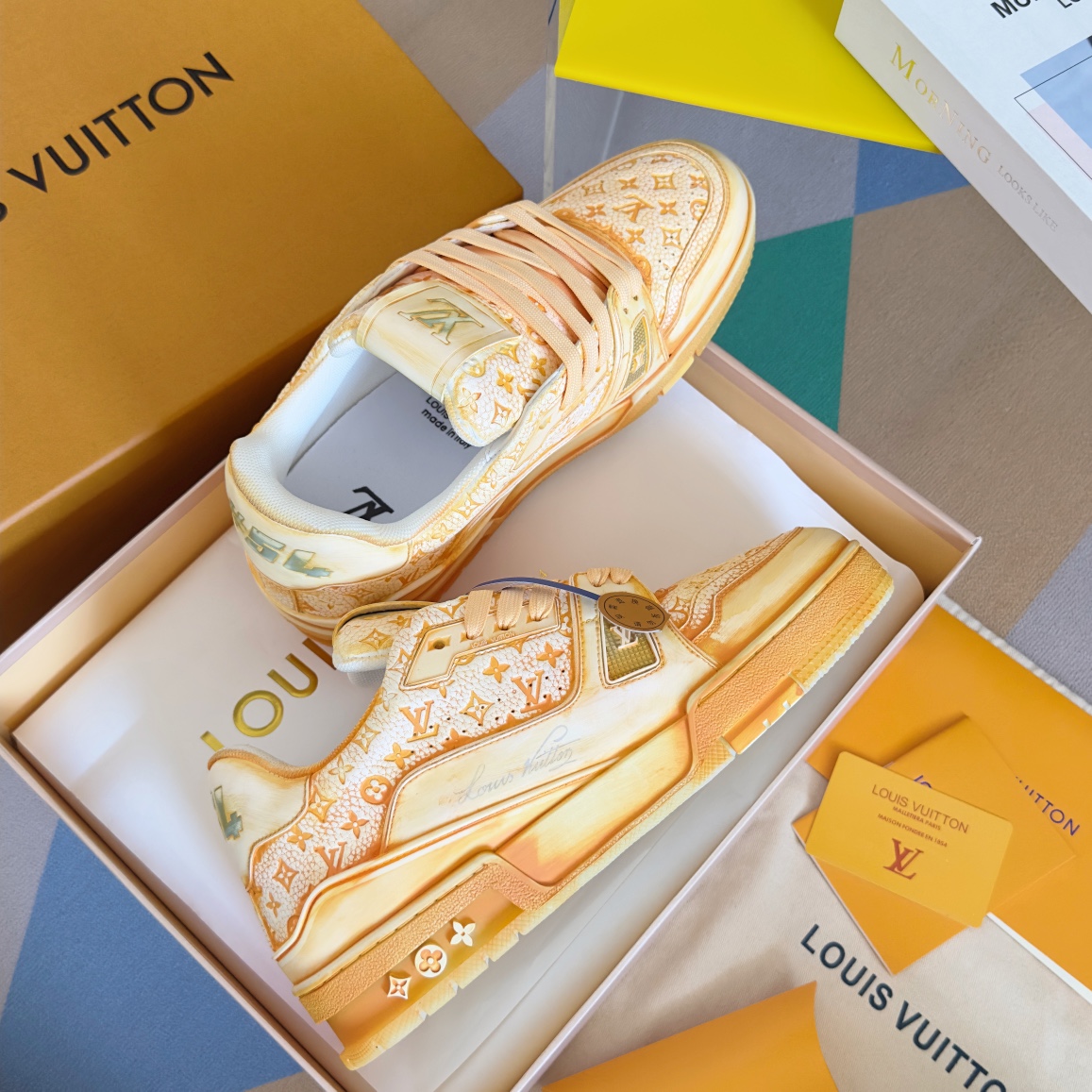 Louis Vuitton 2024ss Trainer Sneaker Size 36-46