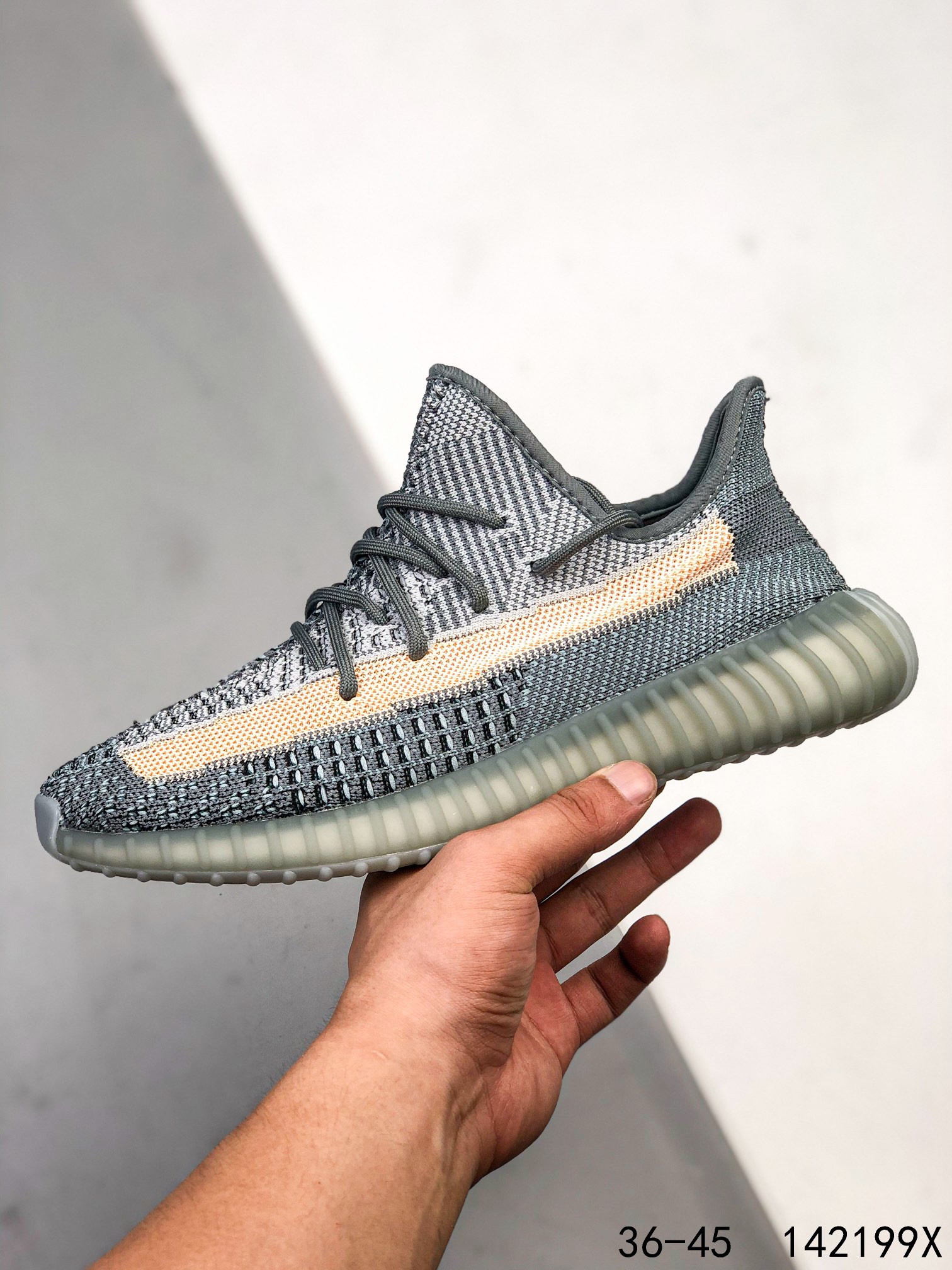 Yeezy 350 Boost 350 V2 Mens/Women Sneakers Shoes Light Green1 36 - 45